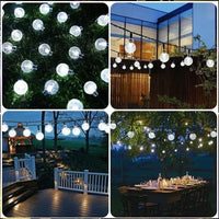 FAIRYNEST – Crystal Garland Lights for Garden & Patio Parties