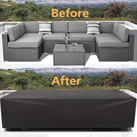 COVERNEST – Outdoor Patio Cover for Sofas, Tables & Chairs