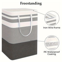 CARRYHAMPER – Large Laundry Basket with Comfortable Handles