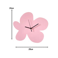FLORAZELIXA - Horloge murale inspirée des fleurs pour un charme intemporel