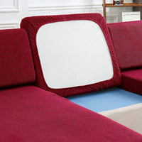 STRETCHFLOW – Thick Sofa Seat Cover Solid Color Comfort