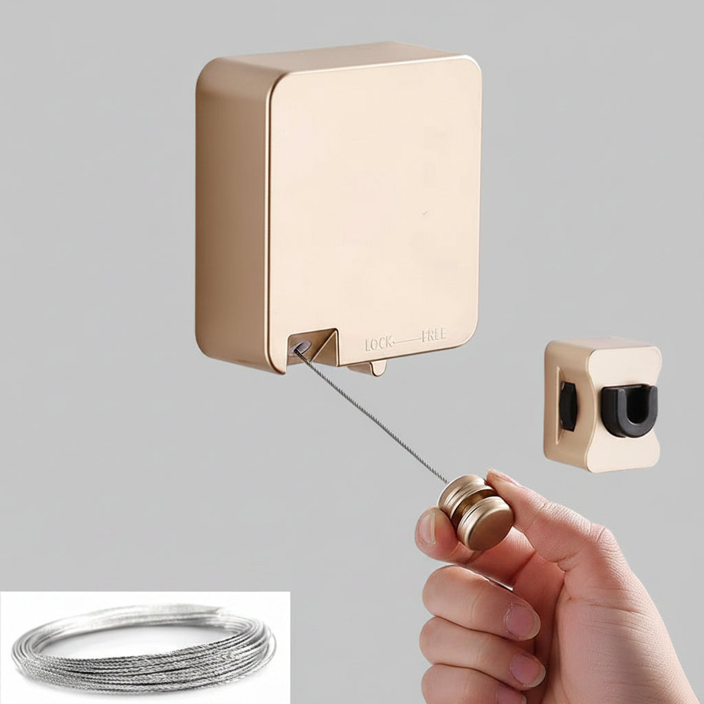 LINEFLOW – Space-Saving Retractable Laundry Drying Rack