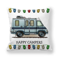 CAMPERLIVA – Owl Camping Cushion Cover for Cozy Outdoor Decor