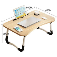 LAPNEST – Space-Saving Table with Tablet & Drink Holder