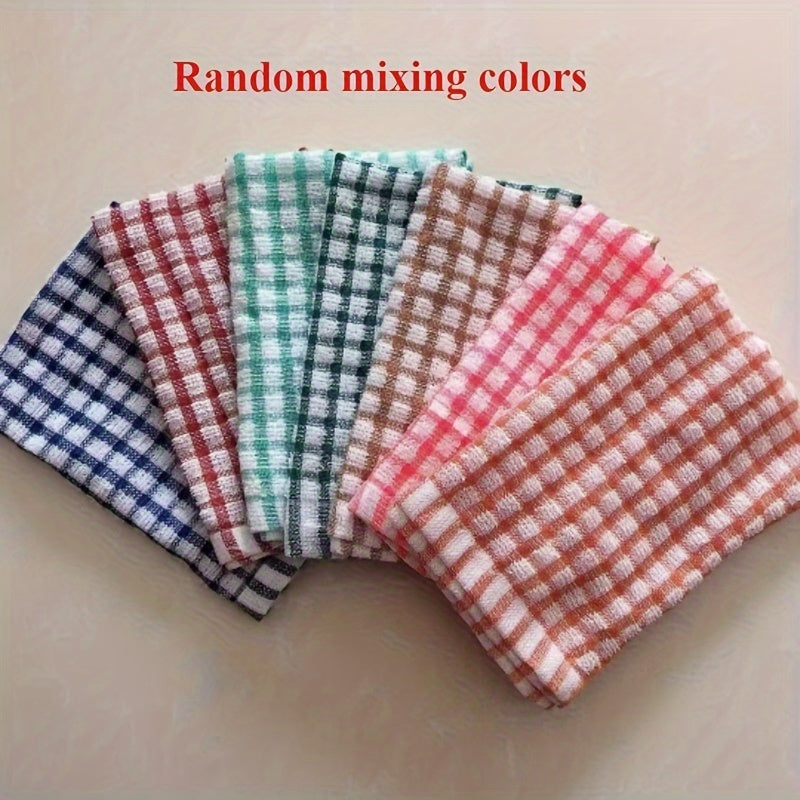 PLAIDCLEAN – Reusable Kitchen Cloth Set Soft Quick Dry