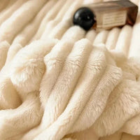 BUNNYCLOUD – Plaid de canapé pour une ambiance intérieure douce et chaleureuse
