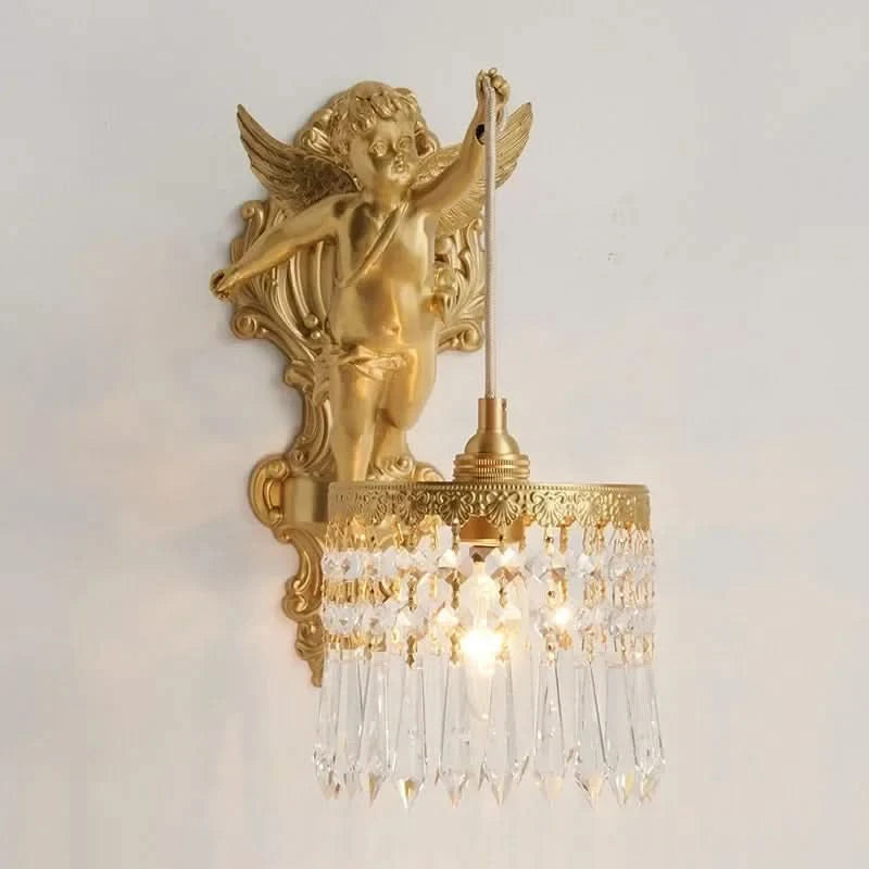 LUMICHERIX – Decorative Angel Wall Light for Timeless Home Elegance