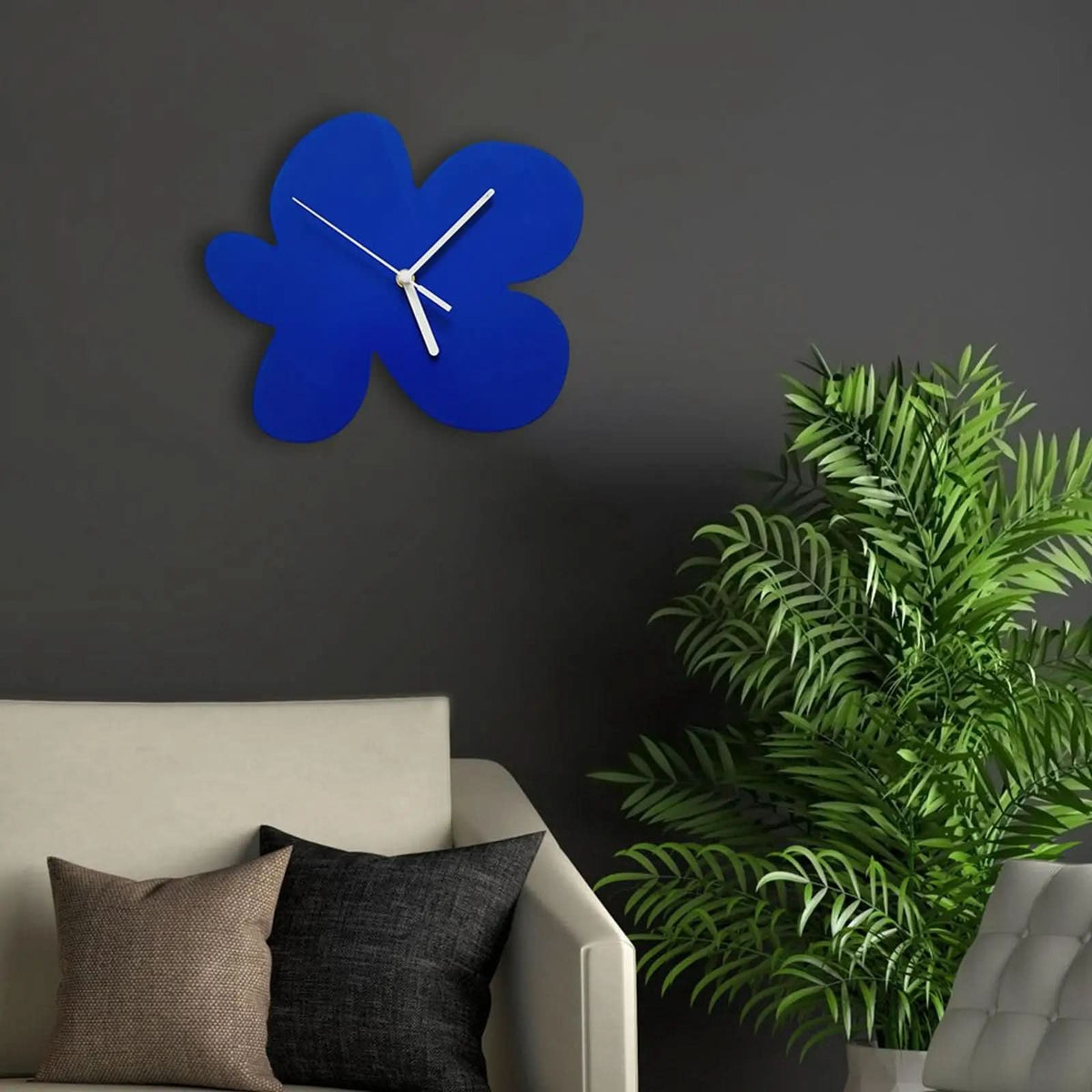 FLORAZELIXA - Horloge murale inspirée des fleurs pour un charme intemporel