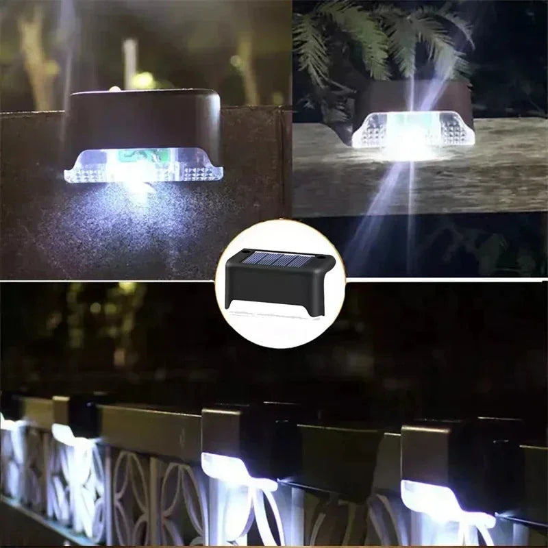 SOLARLIVA – Lumières solaires LED d’extérieur pour marches et jardin