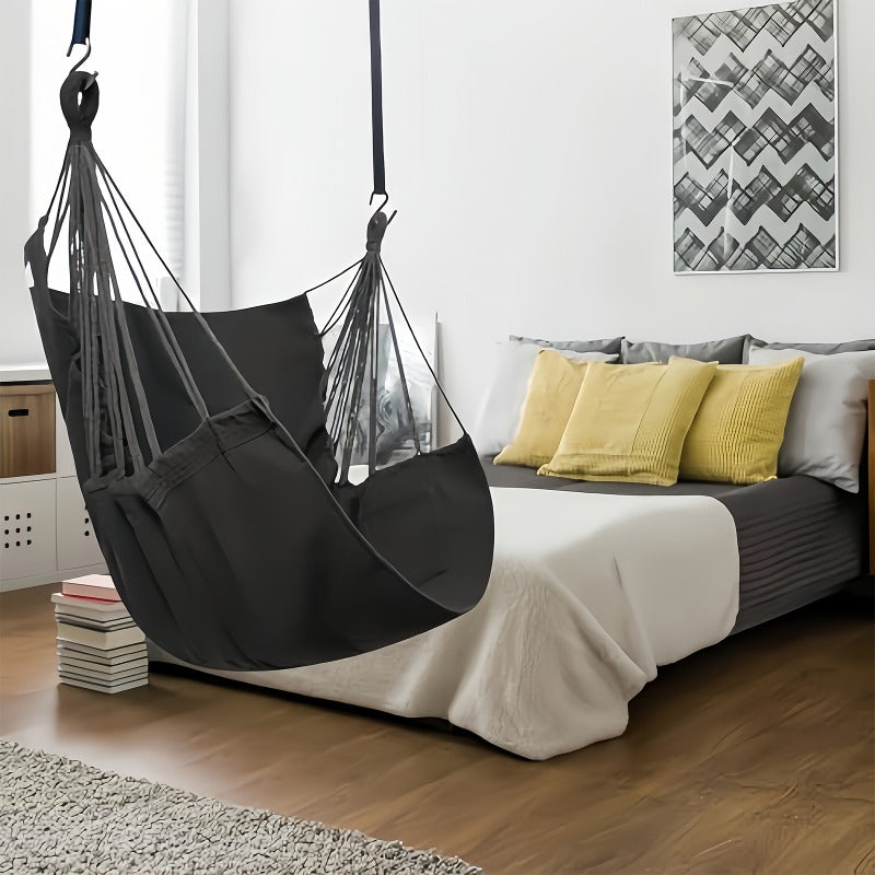 HAMMOCKLIVA – Leisure Hammock Chair for Indoor & Outdoor Relaxation