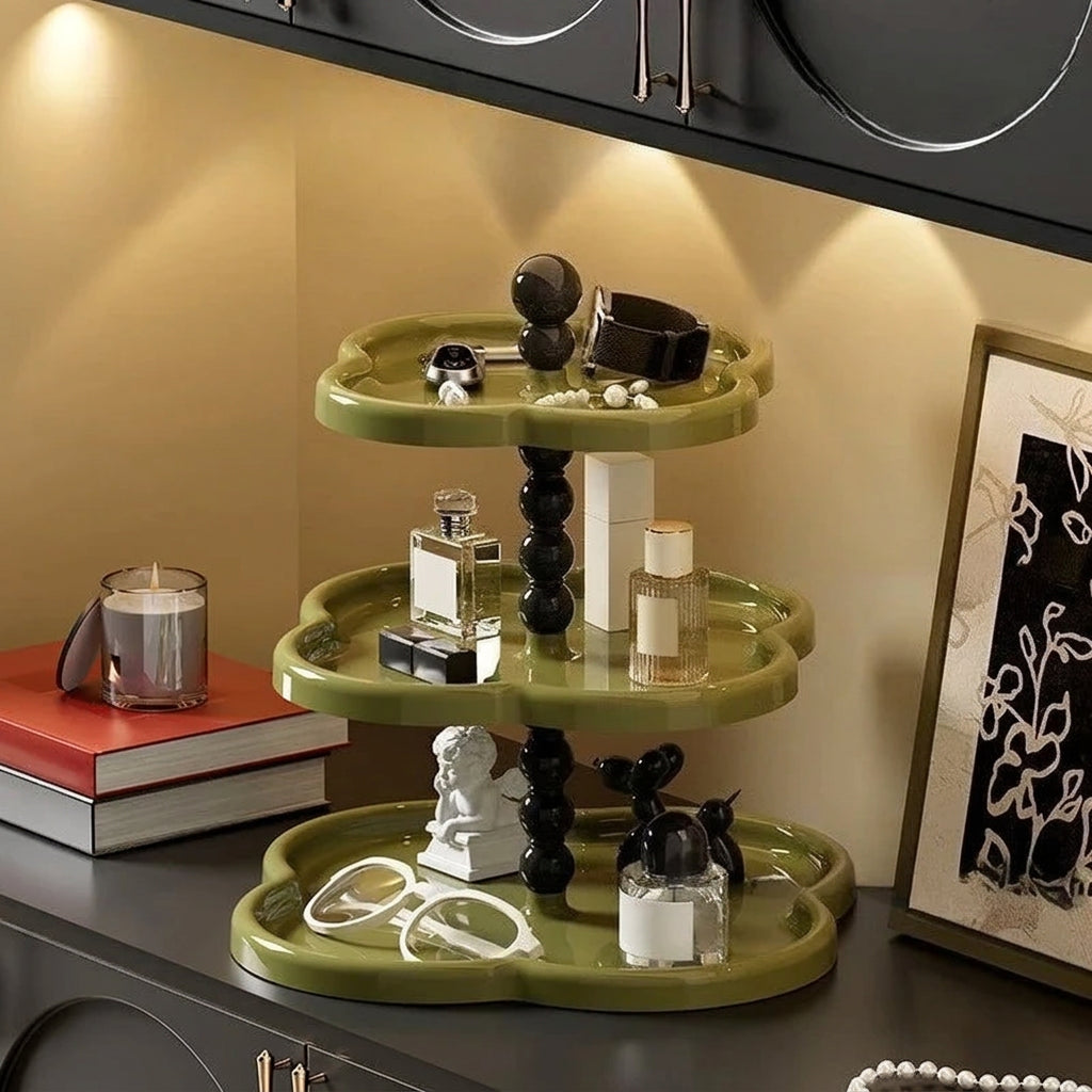 GLAMORVIXA – 360° Jewelry Organizer for Elegant Vanity Styling