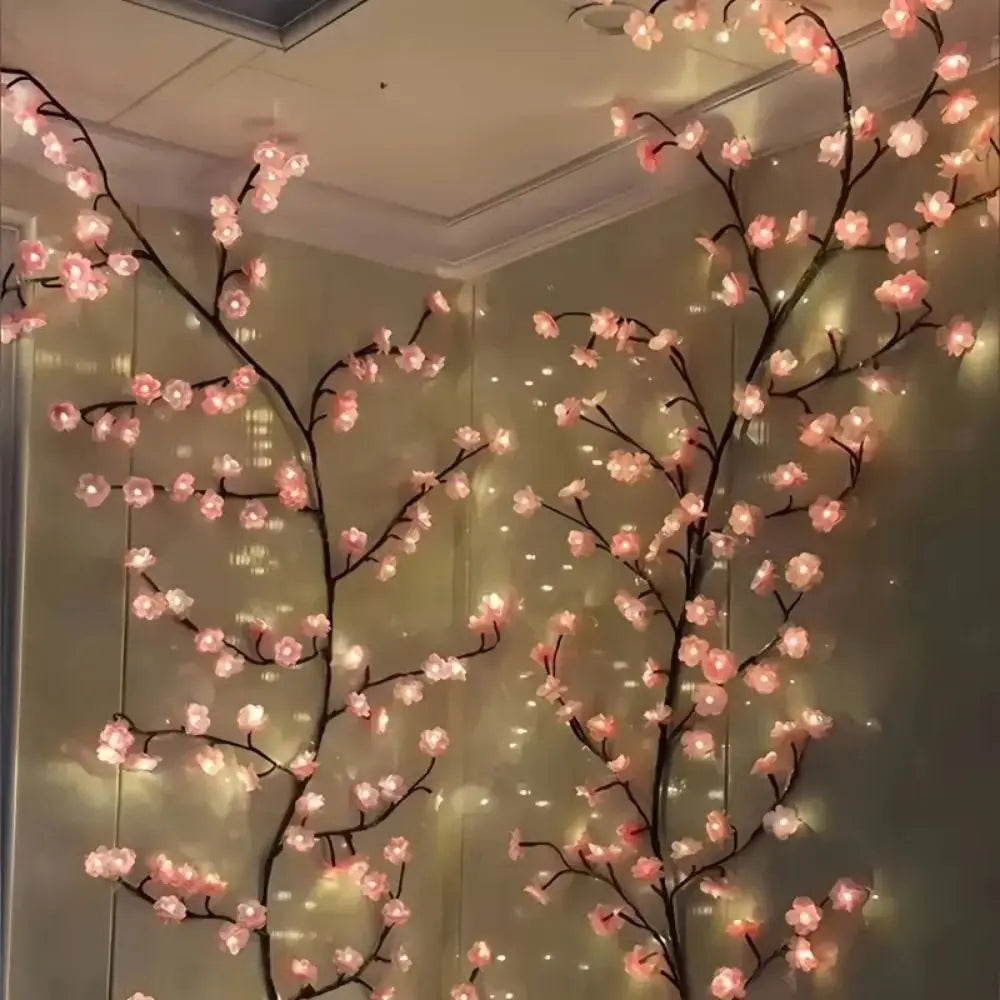 VINEHAVEN – Guirlande lumineuse LED en forme de branches d'arbre pour décoration de pièce et porte