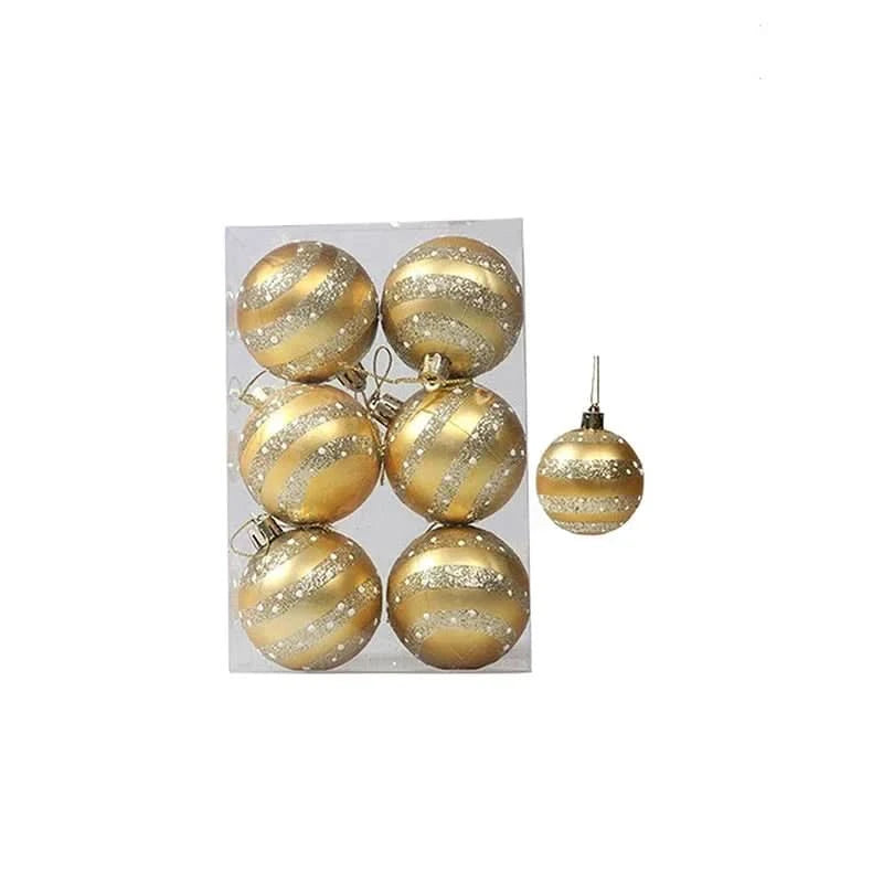 FLAKEORN – Christmas Table Baubles Set for Elegant Holiday Decor
