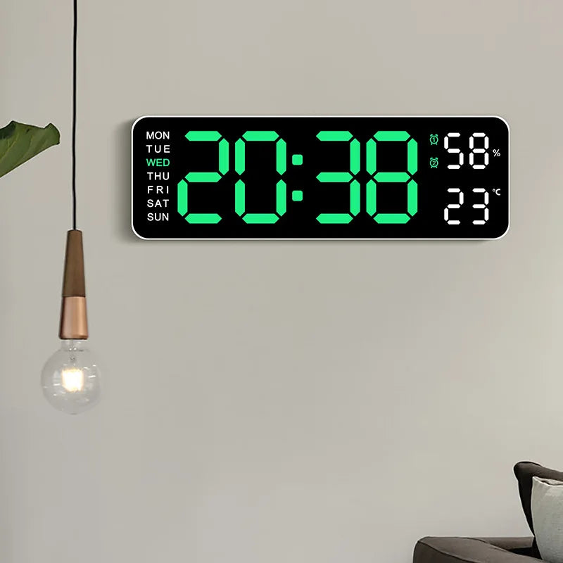 MINIMALUXE – Horloge LED USB pour intérieurs modernes et élégants