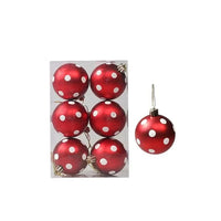 FLAKEORN – Christmas Table Baubles Set for Elegant Holiday Decor