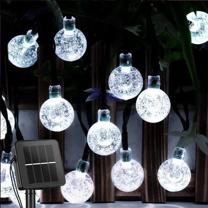 FAIRYNEST – Crystal Garland Lights for Garden & Patio Parties