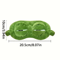 FROGCLOUD – Masque de sommeil doux pour siestes relaxantes en voyage