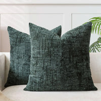 BAMVELORA – Bamboo-Textured Pillow Cover for Elegant Sofa Styling