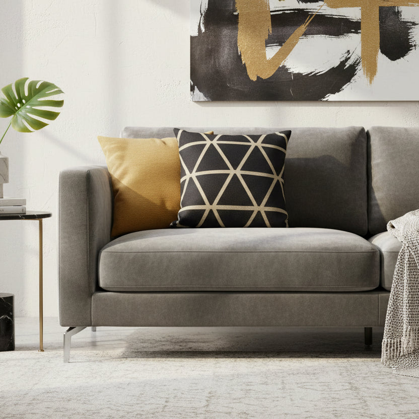 DECORLIVA – Sofa Cushion Cover for Modern Home Interiors