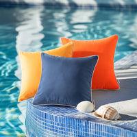 WHITELIVA – Housses de coussin décoratives pour patios et jardins