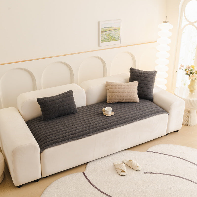 VELCOVE – Plush Sofa Cover for Cozy Furniture Styling