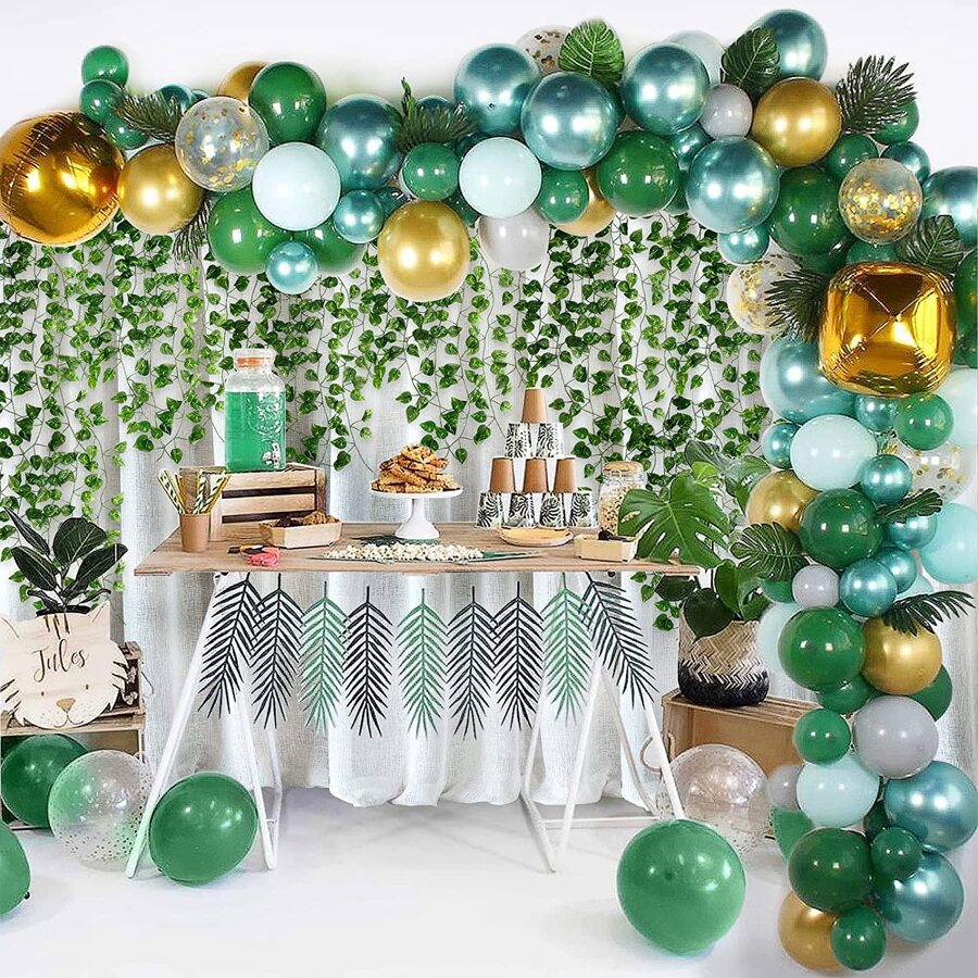 IVYNEST – Artificial Green Ivy Garland Hanging Vine Decor