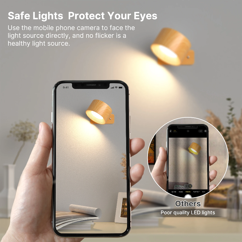 TURNELLE – Cordless LED Wall Lamp for Versatile Interior Lighting