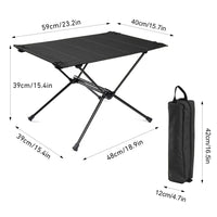 NATUREROLL – Table de pique-nique légère pliable facilement