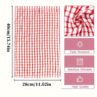 PLAIDCLEAN – Reusable Kitchen Cloth Set Soft Quick Dry
