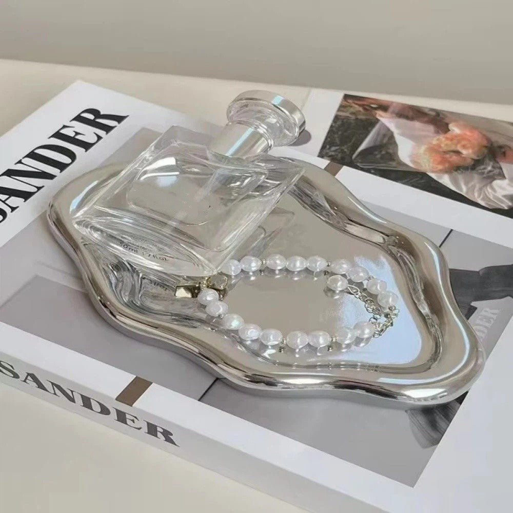 SILVERNEXA – Bandeja moderna para objetos pequeños y una organización elegante de accesorios