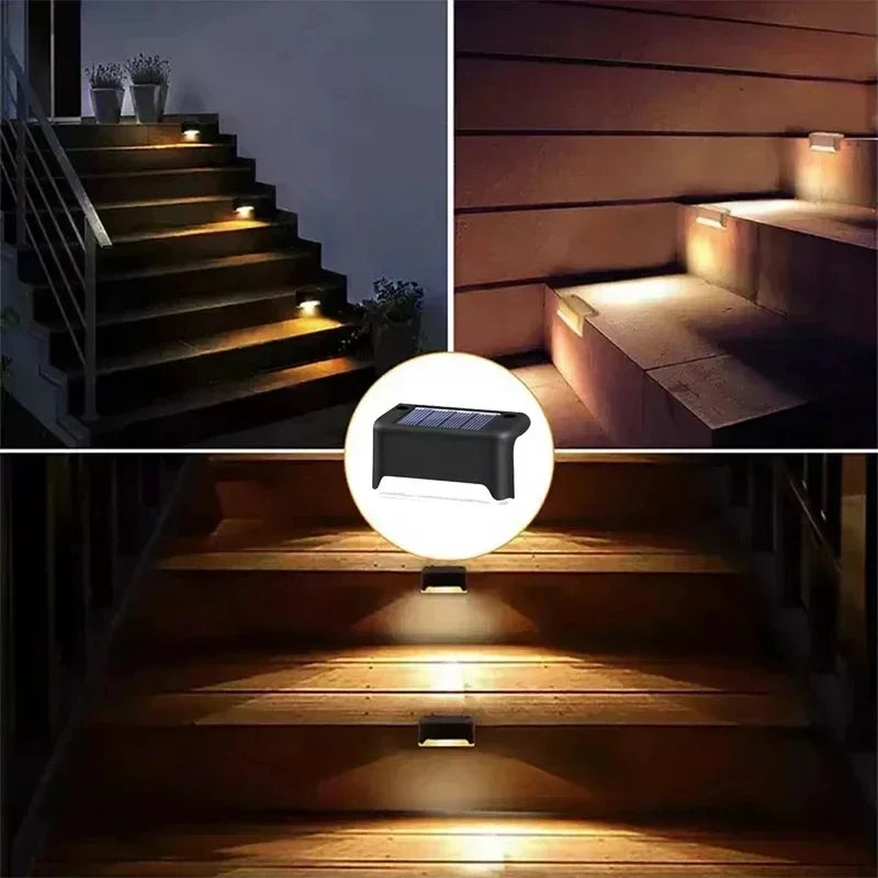 SOLARLIVA – Lumières solaires LED d’extérieur pour marches et jardin