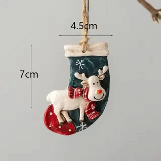 MISTLESTOCK – Chaussettes de Noël suspendues pour une décoration saisonnière pleine de gaieté