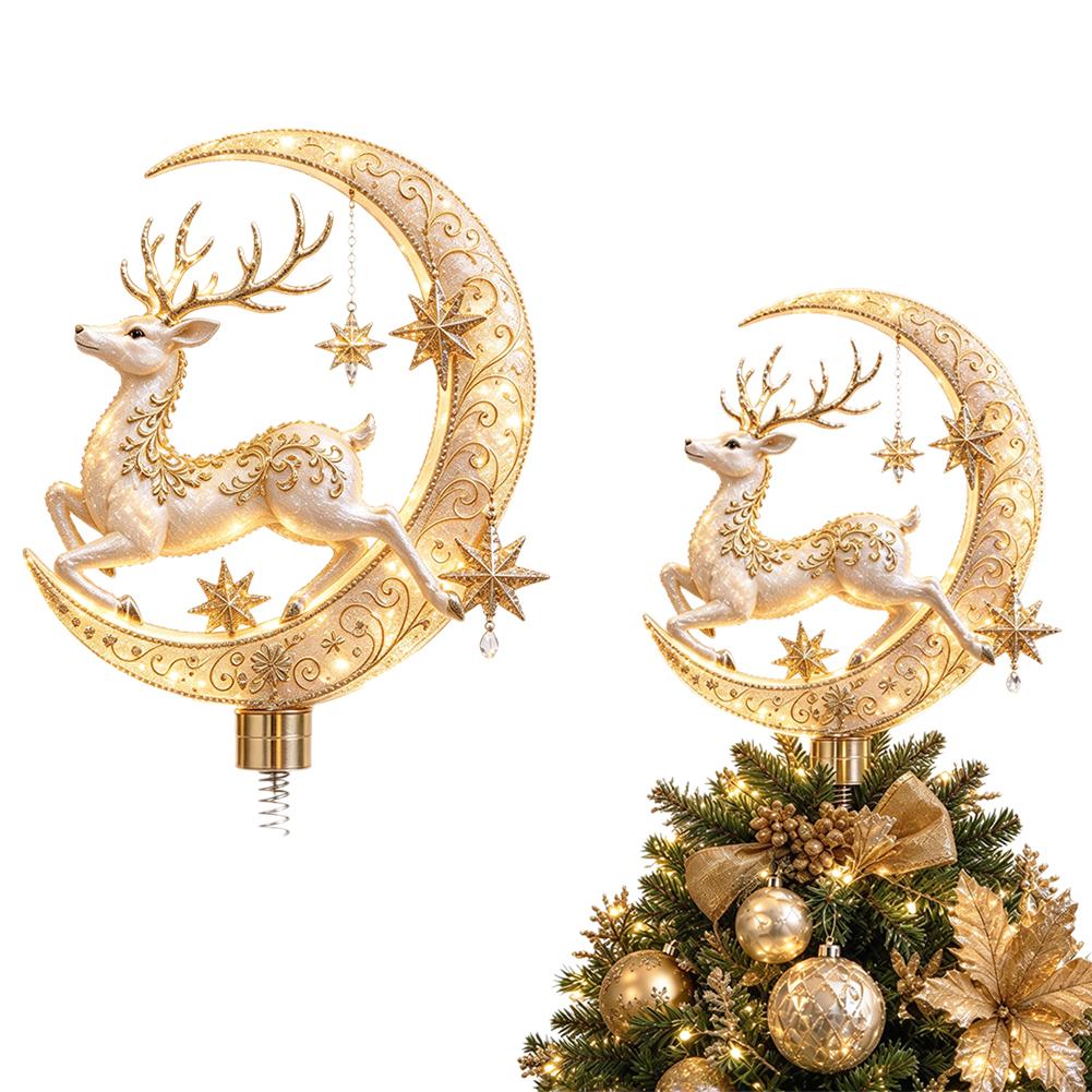 STARZEVORA – Decorative Christmas Tree Topper with Elegant Illumination