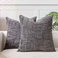 BAMVELORA – Bamboo-Textured Pillow Cover for Elegant Sofa Styling