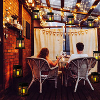 CANDLELIVA – Lanterne solaire bougie pour ambiance extérieure chaleureuse