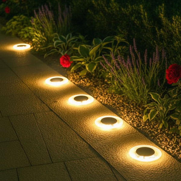 DUSKGLOW – Lampes solaires d’extérieur pour chemins, ambiance de jardin