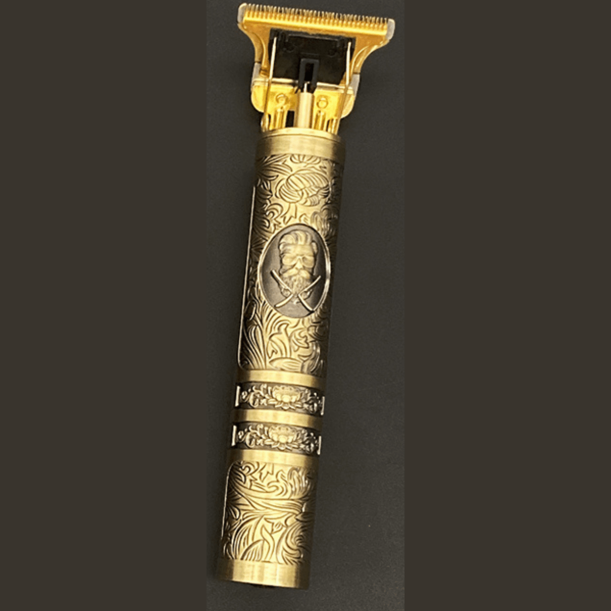 SKULLTRIM – Vintage beard trimmer with battery and precise cut for beard and hair 14