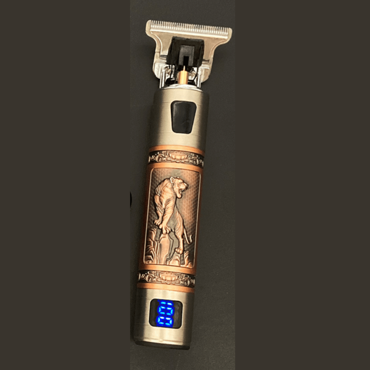 SKULLTRIM – Vintage beard trimmer with battery and precise cut for beard and hair 6