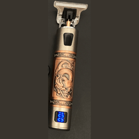 SKULLTRIM – Vintage beard trimmer with battery and precise cut for beard and hair 8