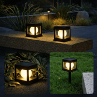 SOLARORA - Automatic Solar Post Light for Outdoor Pathways & Gardens 1
