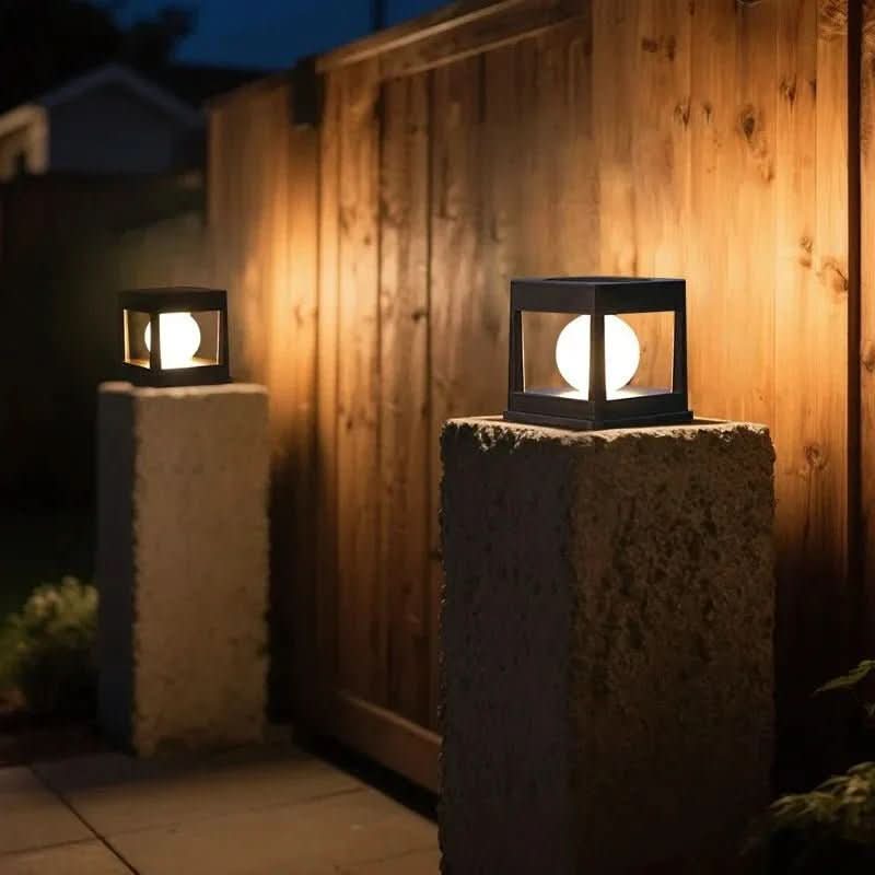 SOLARORA - Automatic Solar Post Light for Outdoor Pathways & Gardens 3