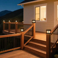SOLARORA - Automatic Solar Post Light for Outdoor Pathways & Gardens 4