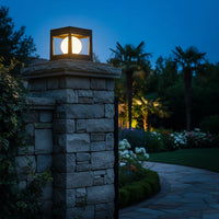 SOLARORA - Automatic Solar Post Light for Outdoor Pathways & Gardens 6