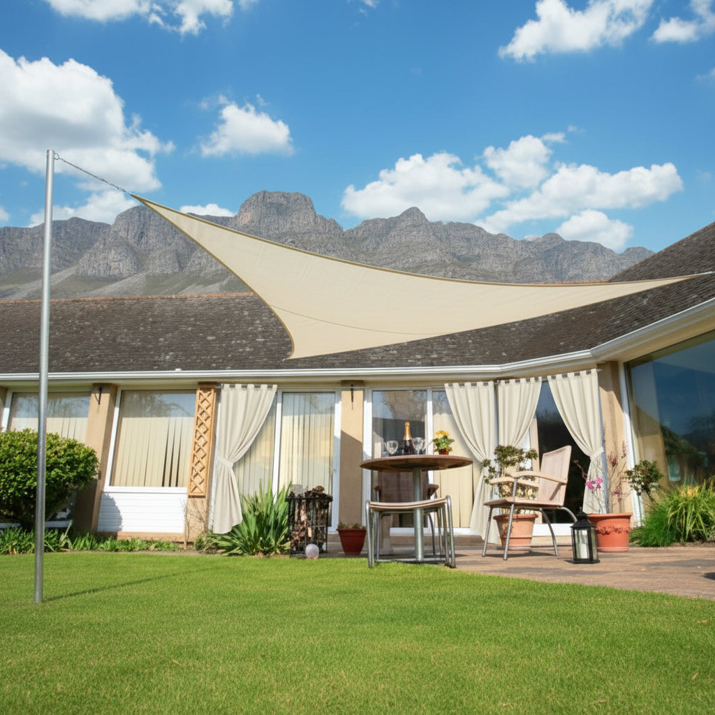 SUNSHADE PRO – Water-repellent sunshade sail with UV protection for balcony and garden 1