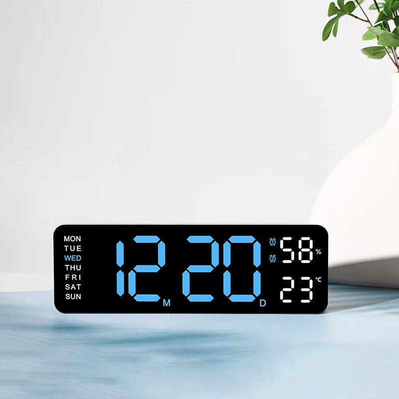 MINIMALUXE – Horloge LED USB pour intérieurs modernes et élégants