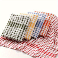 PLAIDCLEAN – Reusable Kitchen Cloth Set Soft Quick Dry