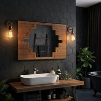 FORMELORA – Stepped Mirror for Sophisticated Interior Styling