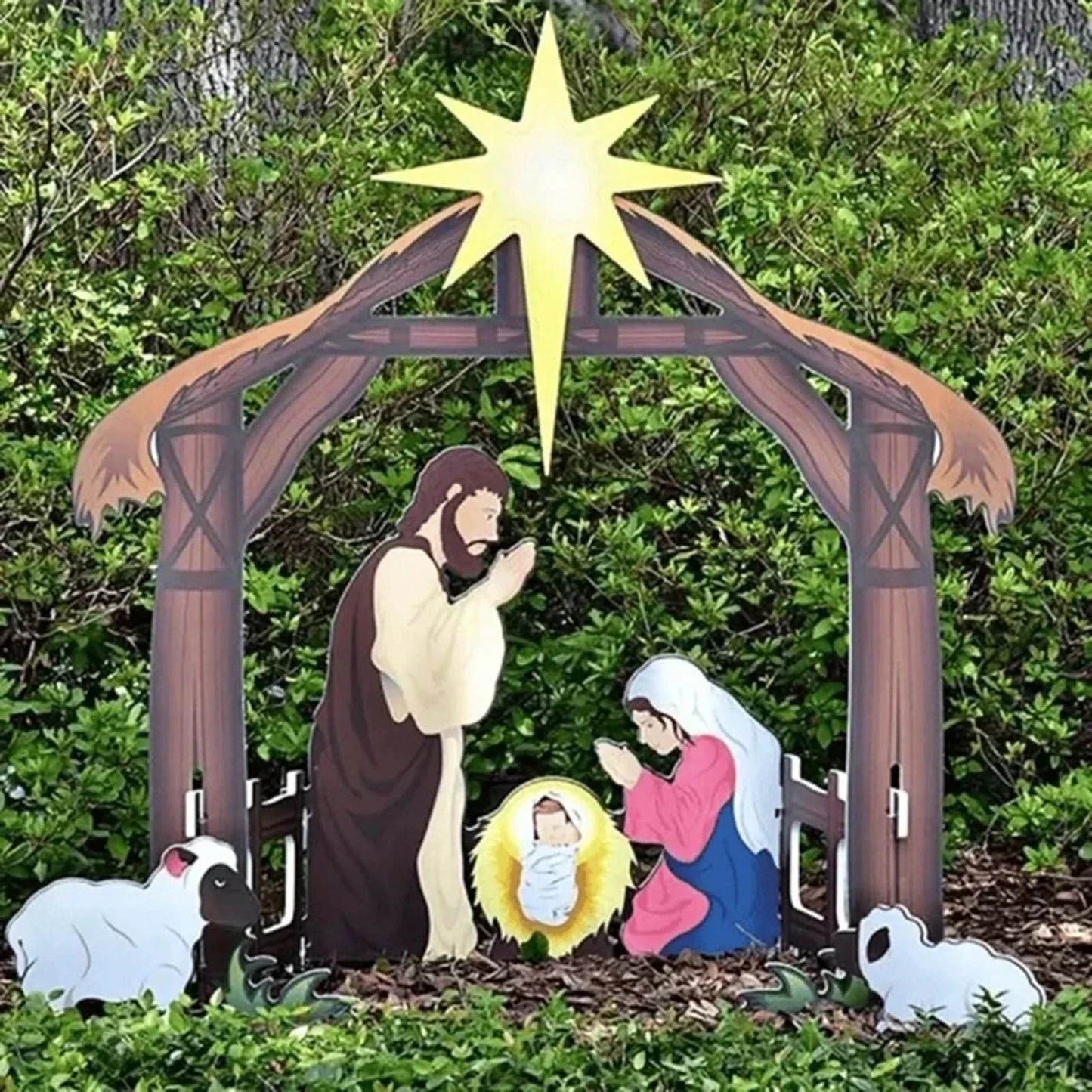 MANGERELLE – Set da tavola per presepe per un elegante stile natalizio