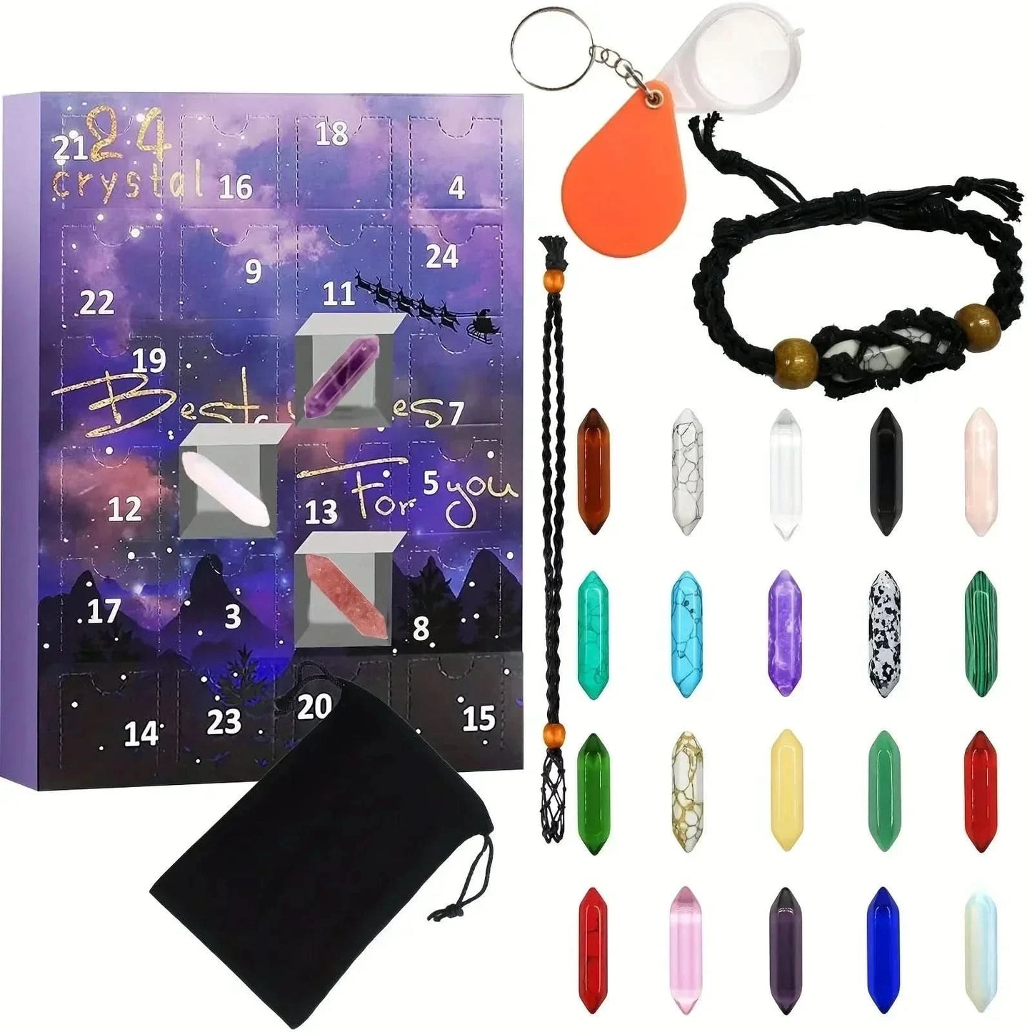GEMTREASURE – Calendrier de l’Avent de pierres précieuses pour des moments de fête raffinés