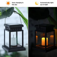 CANDLELIVA – Lanterne solaire bougie pour ambiance extérieure chaleureuse